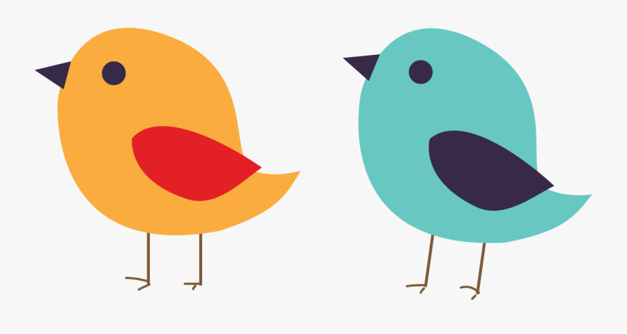 Bird Beak Cygnini Clip Art - Clipart Cute Birds Png, Transparent Clipart