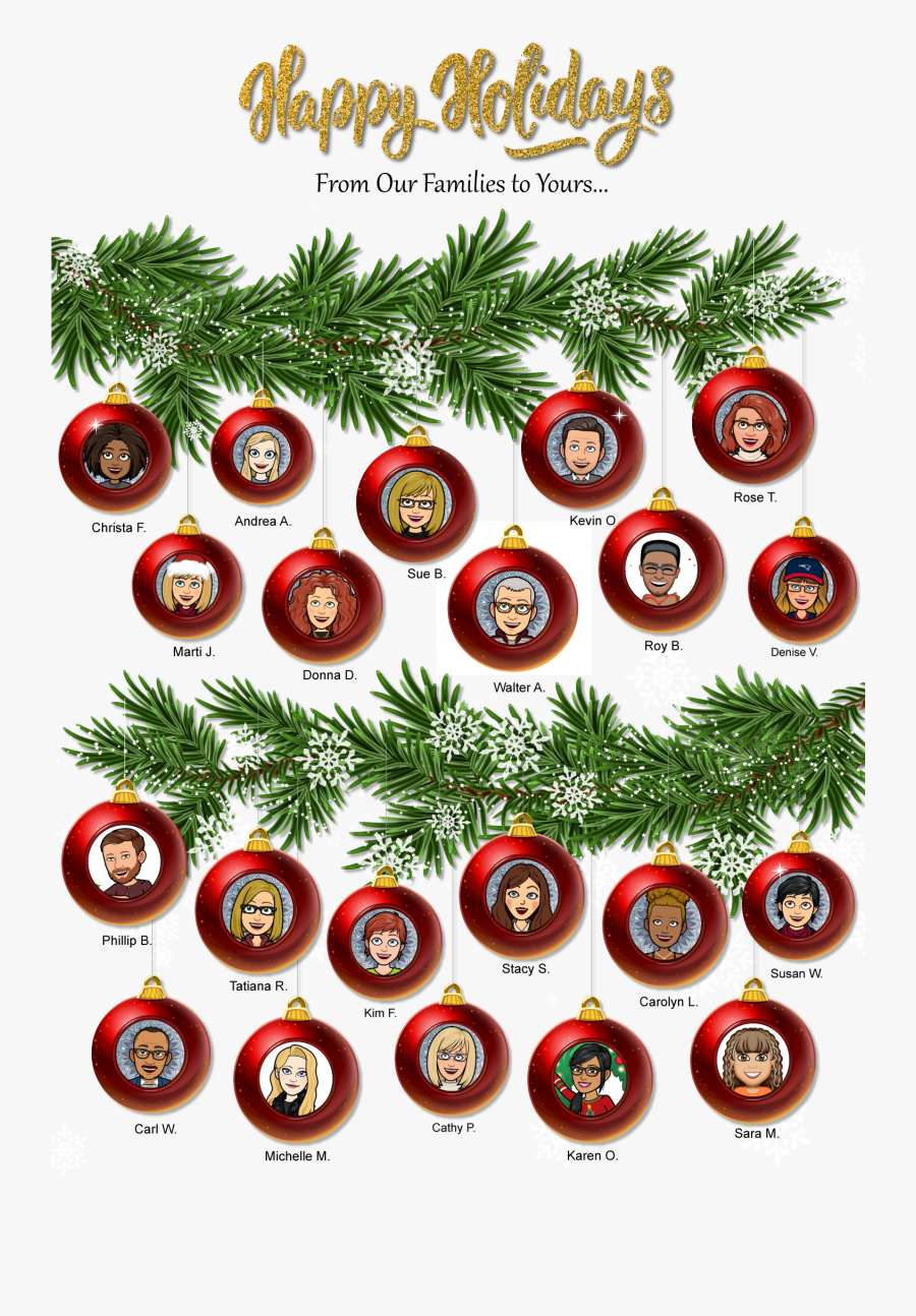 Usps Holiday Team - Christmas Ornament, Transparent Clipart