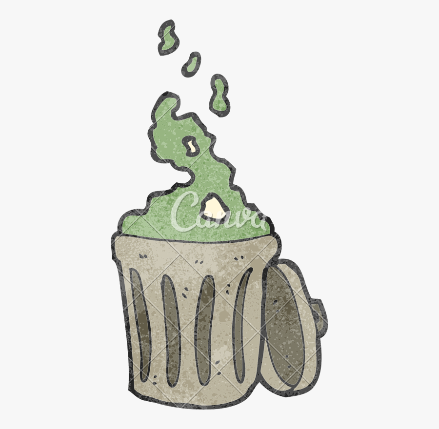 Stinky Trash Clipart - رسم عن رمي النفايات, Transparent Clipart