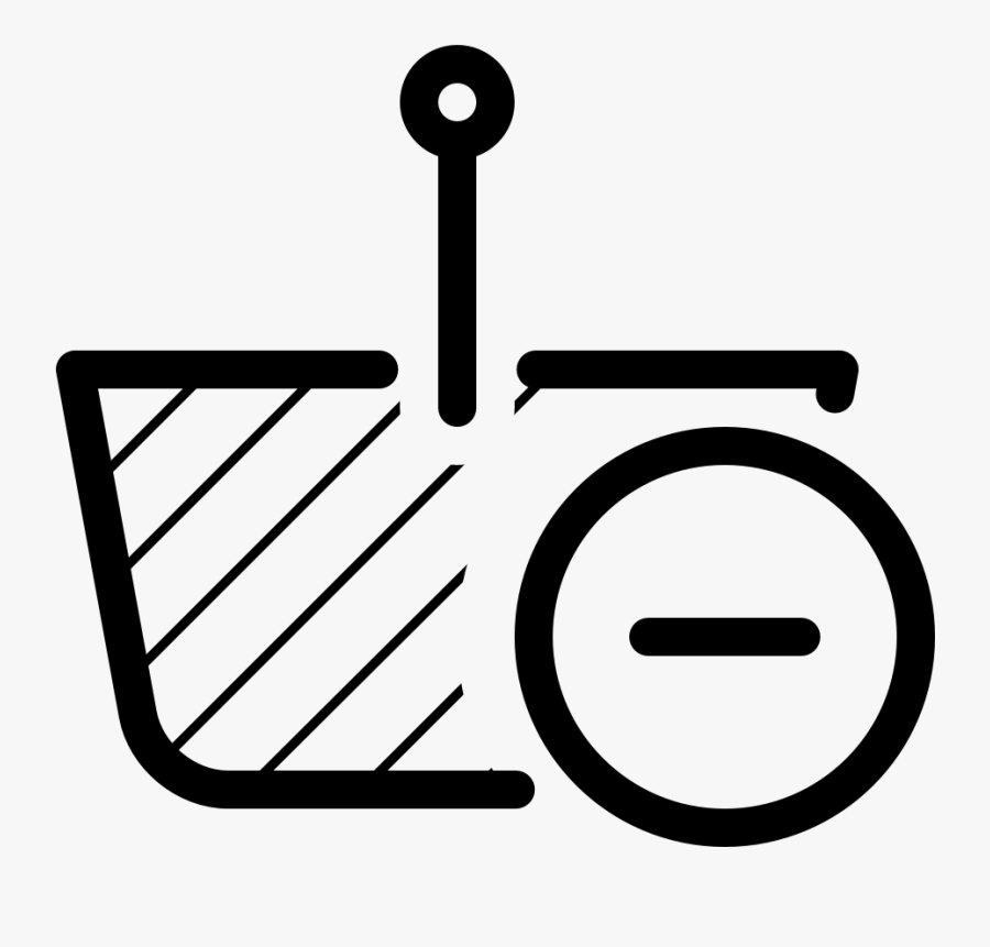 Shopping Basket Minus Shopping Basket Minus Shopping, Transparent Clipart