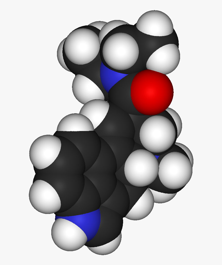Lsd 3d Vdw - Hallucinogenic Properties Of Lsd, Transparent Clipart