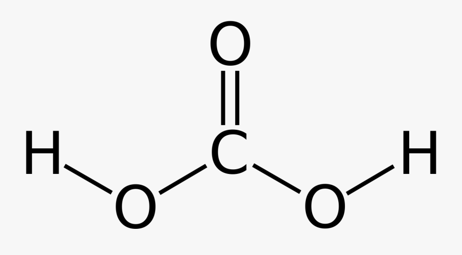 Carbonic Acid Png - Chemical Structure Of Carbonic Acid, Transparent Clipart