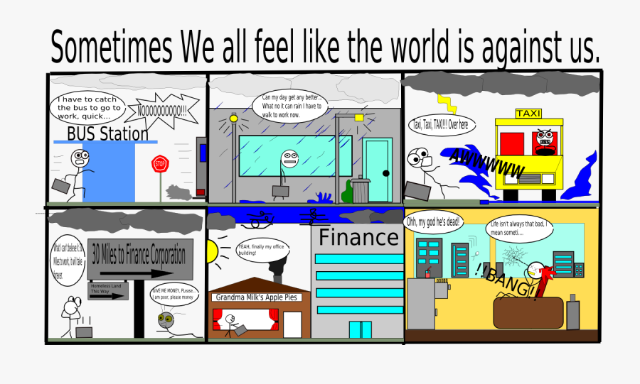 Transparent Comic Strip Clipart - Cartoon, Transparent Clipart