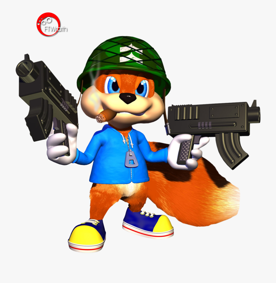 Conker's Bad Fur Day, Transparent Clipart
