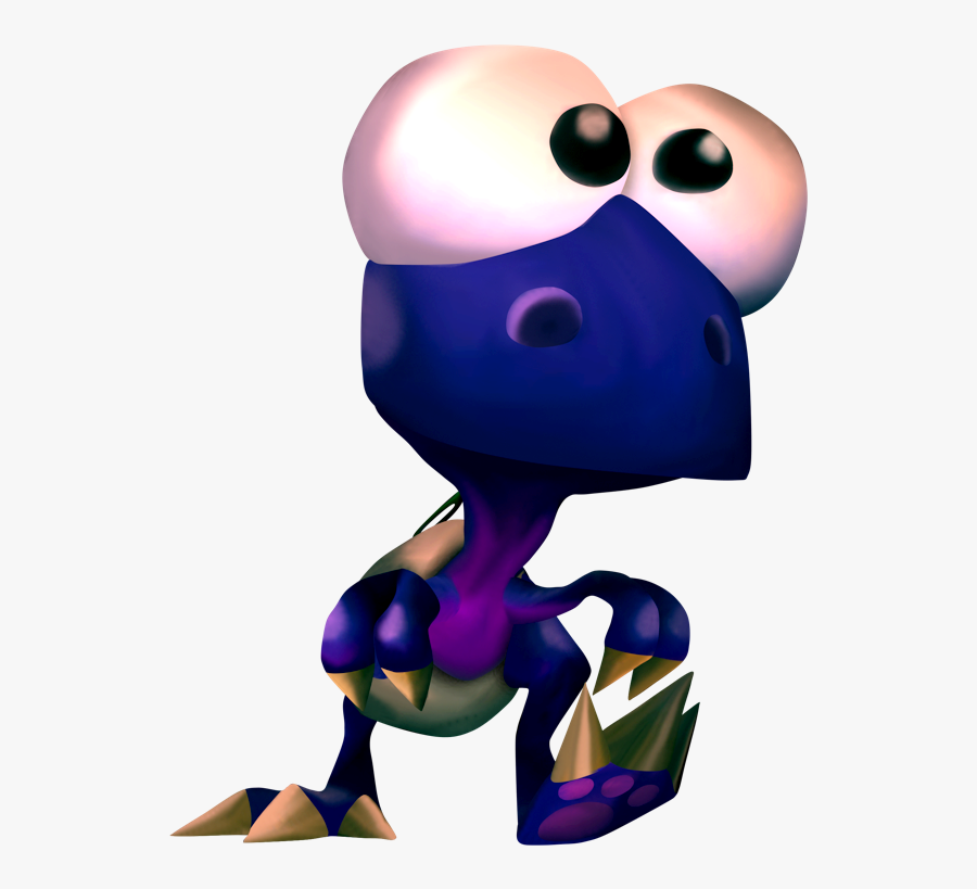 Dino Baby Artwork - Personajes De Conker Bad Fur Day, Transparent Clipart