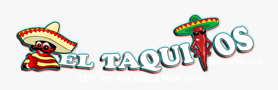 Tacos Clipart Taquito - El Taquitos Steak House, Transparent Clipart