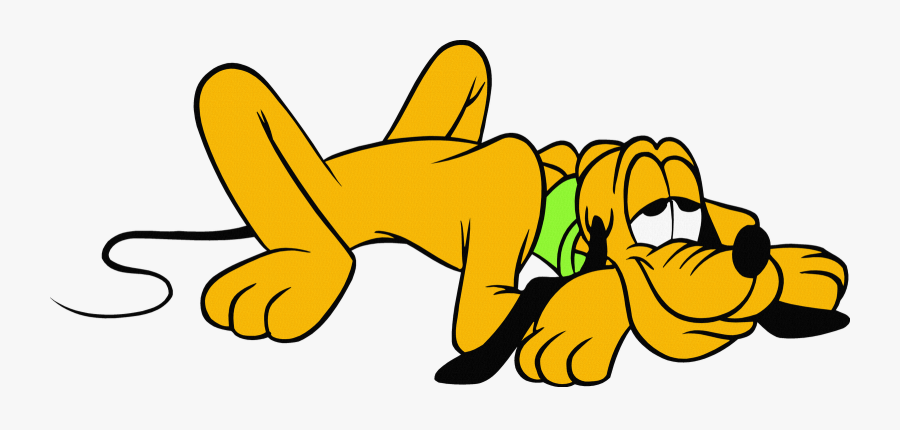 Disney Pluto Png Transparent Images - Pluto Disney Sleeping, Transparent Clipart