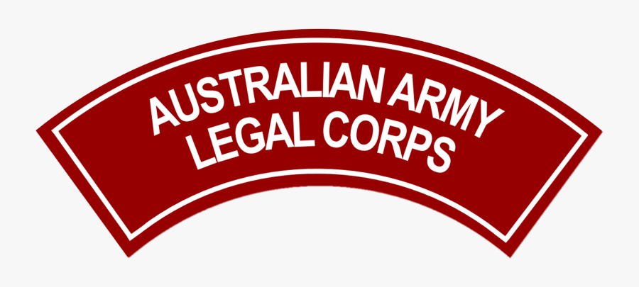 Australian Army Legal Corps Battledress Flash Border, Transparent Clipart