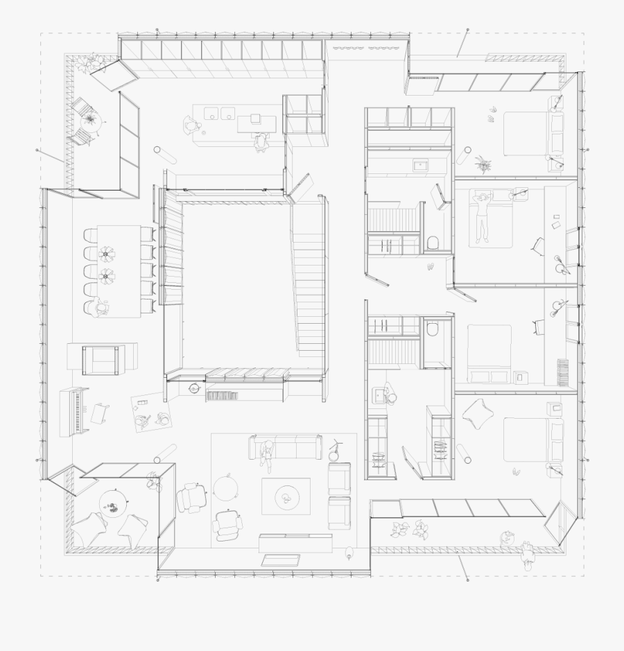 Planta Fugada Atelier Bow Wow, Transparent Clipart