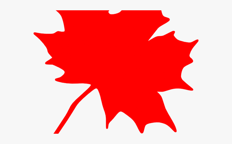 Orange Maple Leaf Clipart, Transparent Clipart
