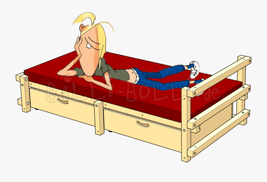 Clean Clipart Cot - Bed, Transparent Clipart