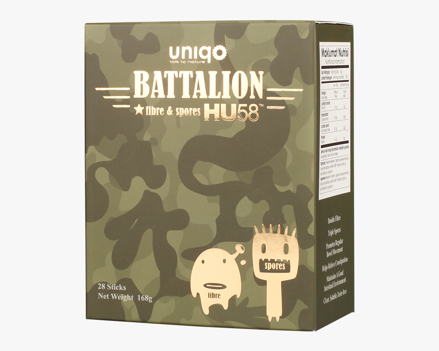 Fiber & Spores 28"s - Uniqo Battalion, Transparent Clipart