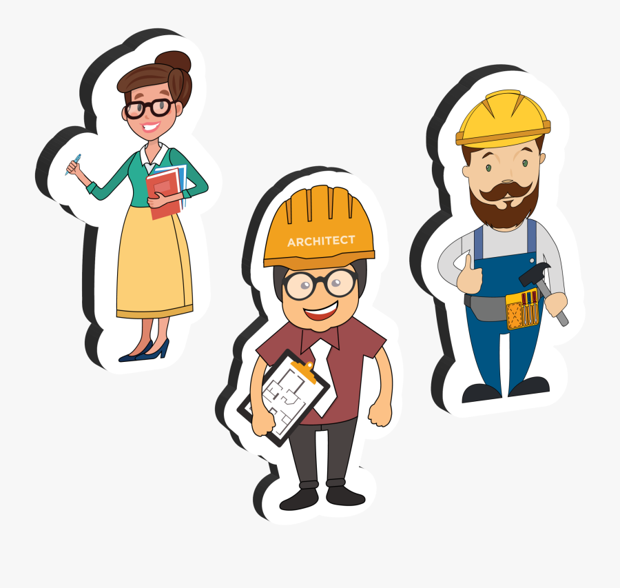 Neighbourhood & Helpers, Transparent Clipart