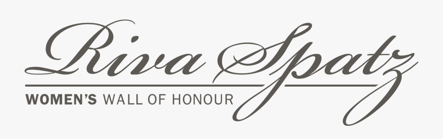 Riva Spatz Women"s Wall Of Honour Logo - Calligraphy, Transparent Clipart