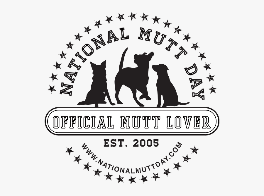 Nationalmuttday - National Mutt Day July 31, Transparent Clipart