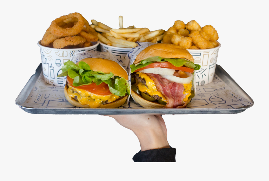Transparent Stack Of Dishes Clipart - Fast Food, Transparent Clipart
