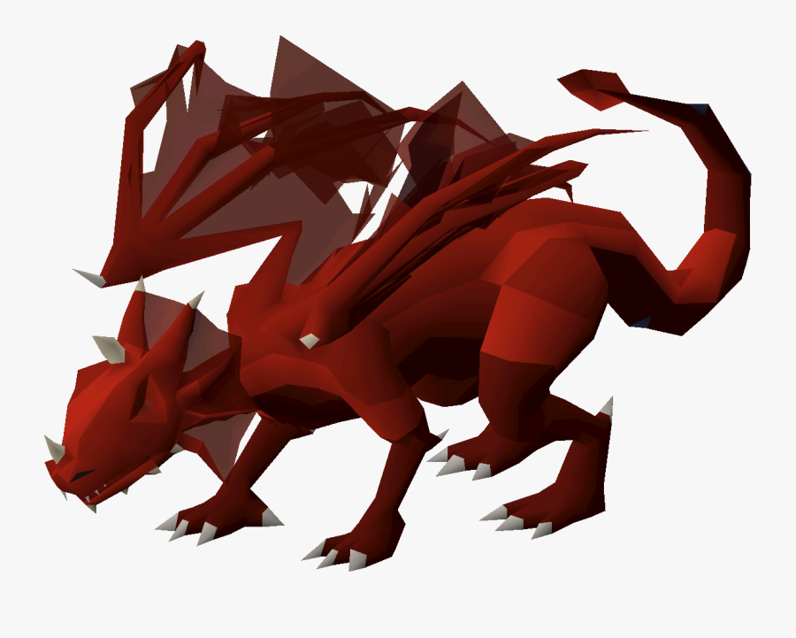 Runescape Dragon, Transparent Clipart