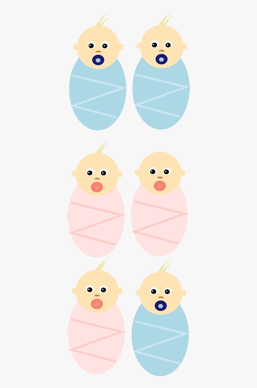 Baby Boy Girl Free Photo - Cartoon, Transparent Clipart