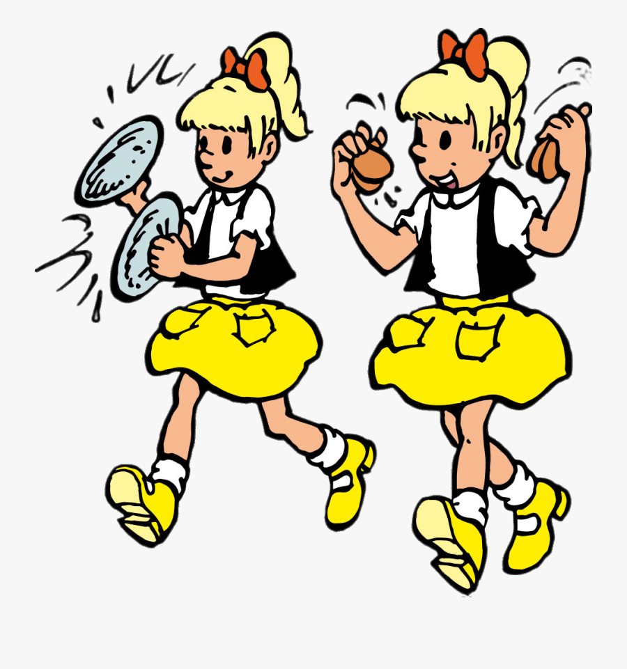 Annemieke And Rozemieke Making Music Clip Arts - Annemieke En Rozemieke, Transparent Clipart