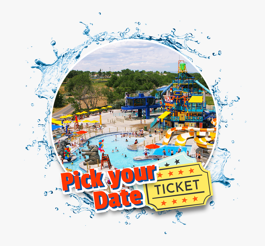 Pick Your Date Ticket - Amusement Park, Transparent Clipart