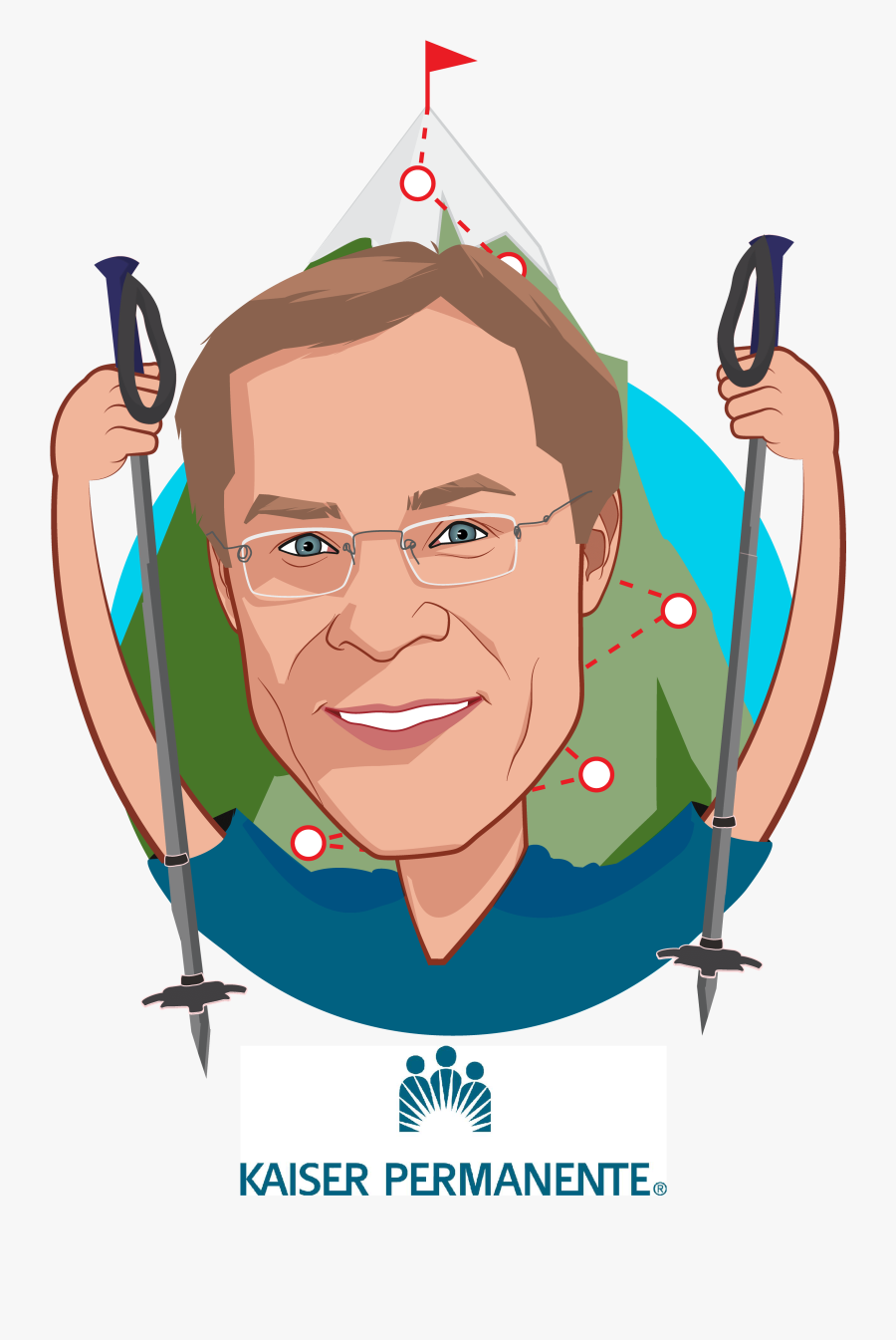 Overlay Caricature Of Chris Stenzel, Who Is Speaking - Cartoon, Transparent Clipart
