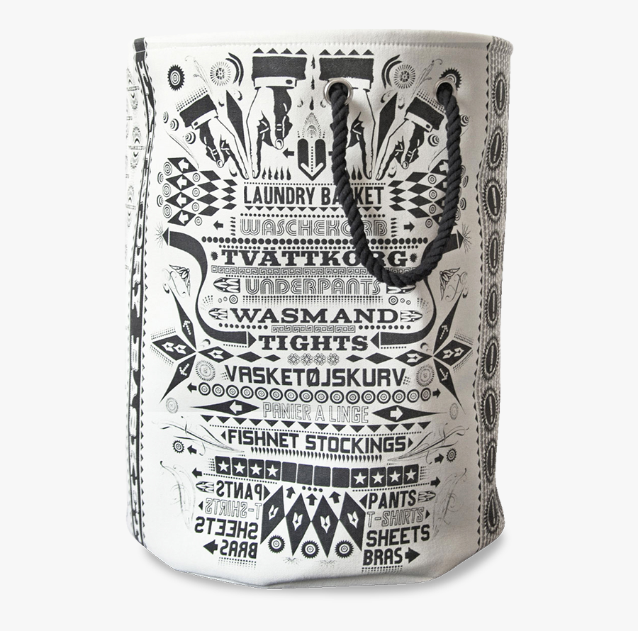 Laundry Basket By Lorenzo Petrantoni For Seletti-0 - Sac A Linge Design Seletti, Transparent Clipart