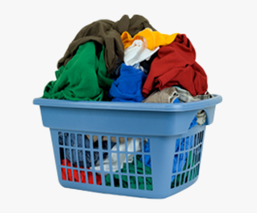 Transparent Bags Cotton - Laundry Basket Transparent Background, Transparent Clipart