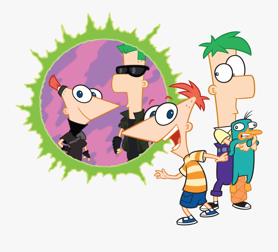 Phineas And Ferb Transparent Image - Phineas And Ferb Transparent, Transparent Clipart