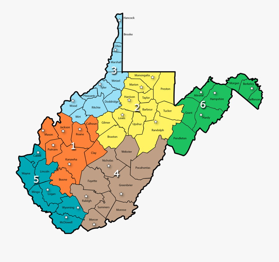 Greenbrier Valley Wv Map, Transparent Clipart