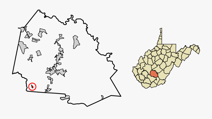 Pax West Virginia Map, Transparent Clipart