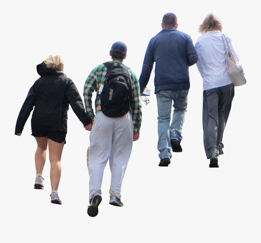 Transparent Stairs Png - People Going Up Stairs, Transparent Clipart