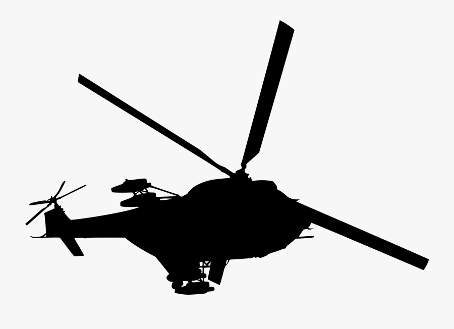 Top View Png Transparent Onlygfx Com - Helicopter Silhouette Png, Transparent Clipart