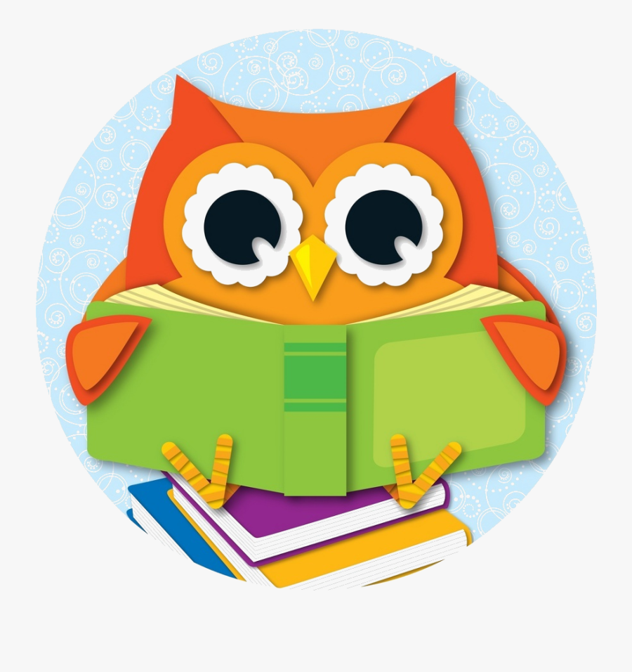 Reading Owl, Transparent Clipart