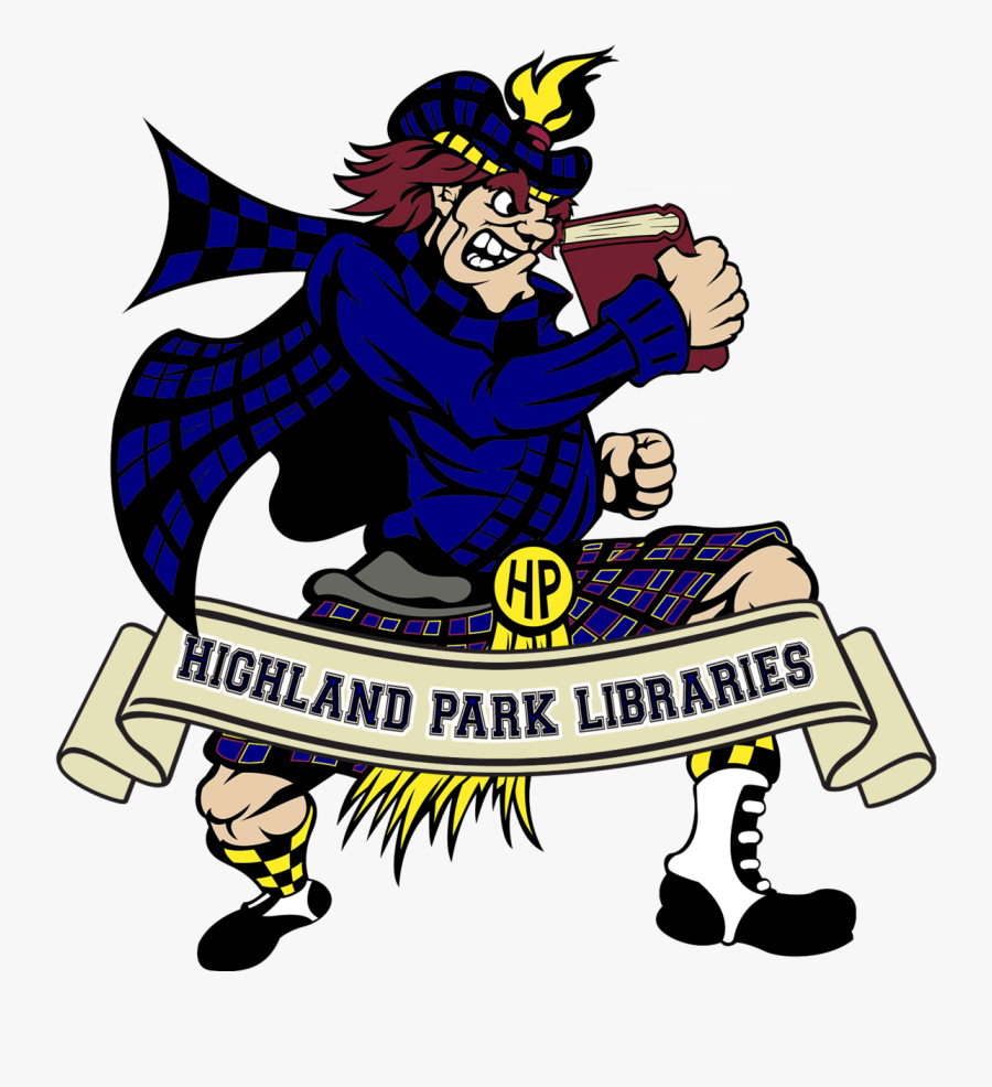 Highland Park Scots Logo, Transparent Clipart
