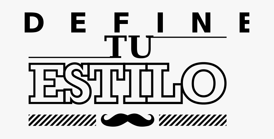 Define Tu Estilo 2 - Calligraphy, Transparent Clipart