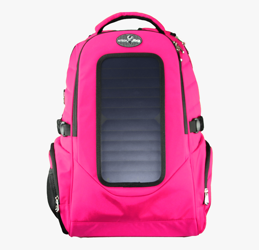 Pink Transparent Backpack Transparent Background - Hand Luggage, Transparent Clipart