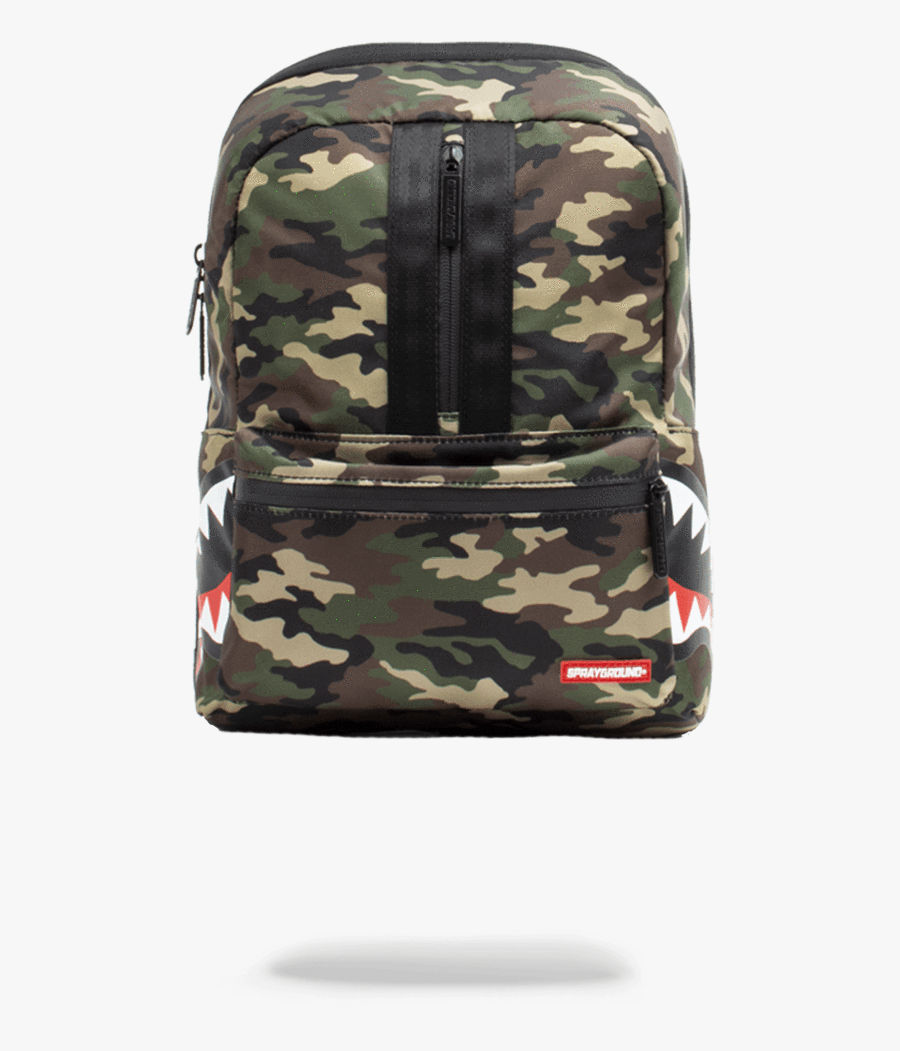 Bookbag Drawing Army Backpack - One Strap Sprayground Backpack, Transparent Clipart