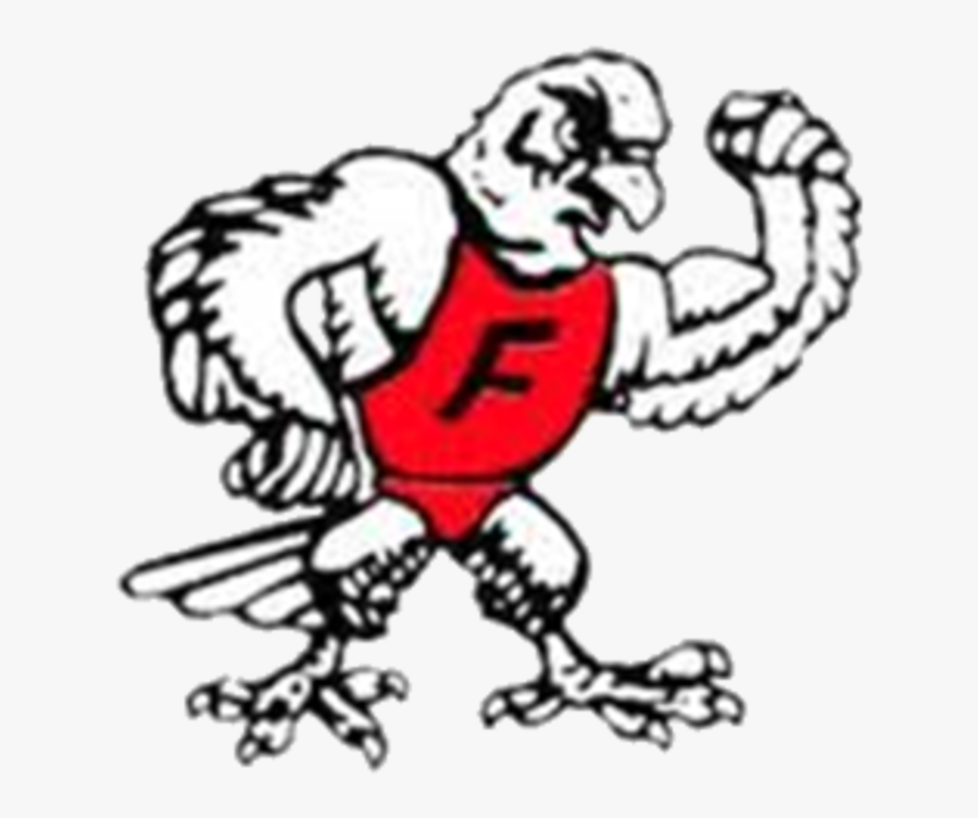 Prairie Falcon Clipart School - Frontier High School Indiana, Transparent Clipart
