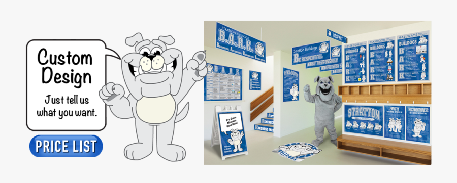 Pbis Rule Posters Character Trait Banners - Rams Pbis, Transparent Clipart