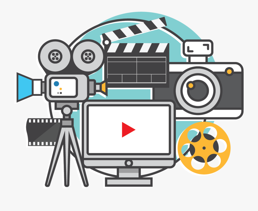 Photography And Videography Art, Transparent Clipart