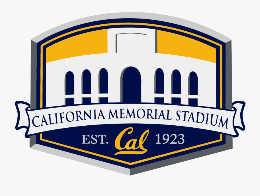 California Memorial Stadium Logo, Transparent Clipart