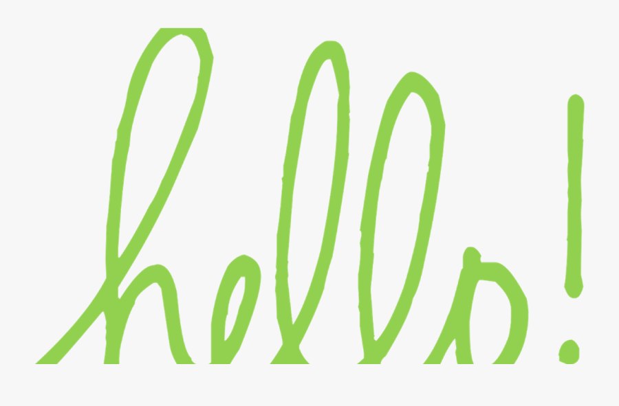 Free Clipart, Word Clipart - Word Hello Clipart, Transparent Clipart