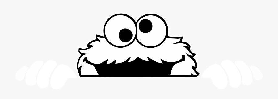 Cookie Monster Decal, Transparent Clipart