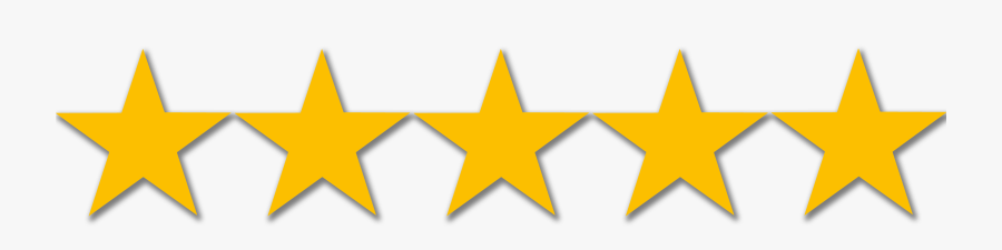 Rating 5 Stars Transparent, Transparent Clipart