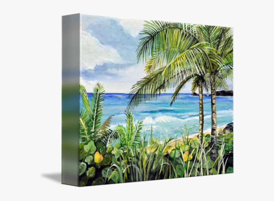 Clip Art A Tropical By Cheryl - Painting, Transparent Clipart