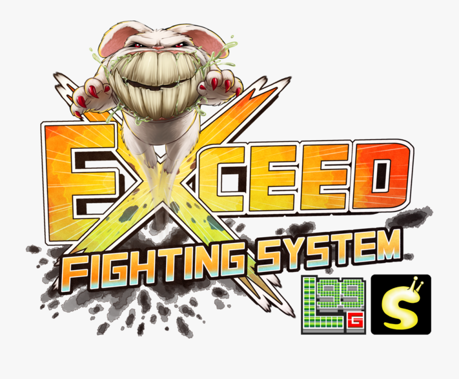 Pookycrossover - Exceed Fighting System Logo, Transparent Clipart