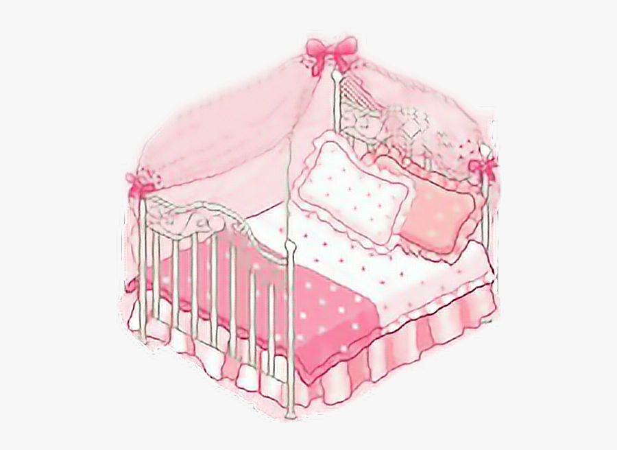 #kawaii #bed #pixel - Cradle, Transparent Clipart