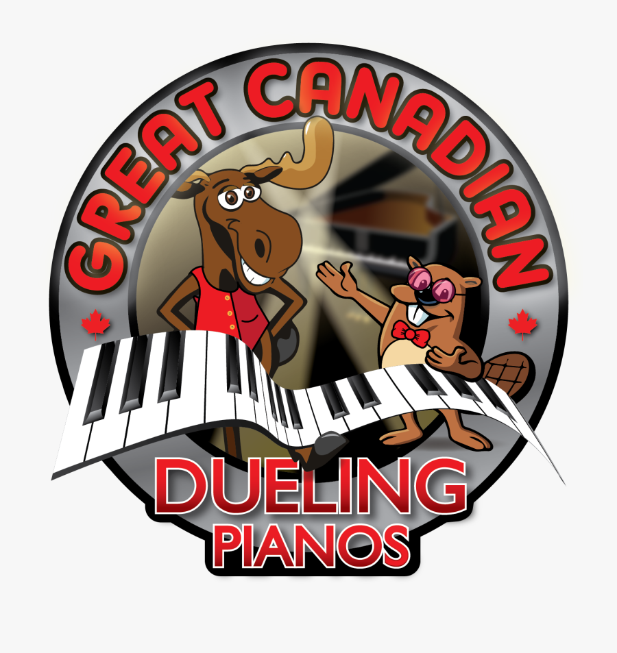 Piano Clipart Dueling Pianos - Cartoon, Transparent Clipart