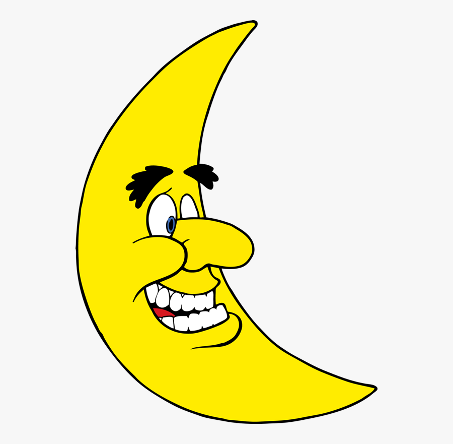 - Halbmond Gif Clipart , Png Download - Cartoon Moon Gif Png, Transparent Clipart