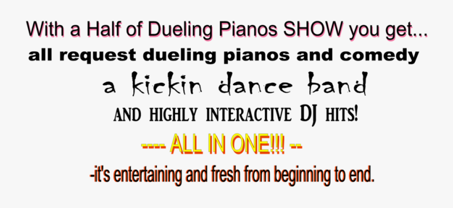 Piano Clipart Dueling Pianos - Calligraphy, Transparent Clipart